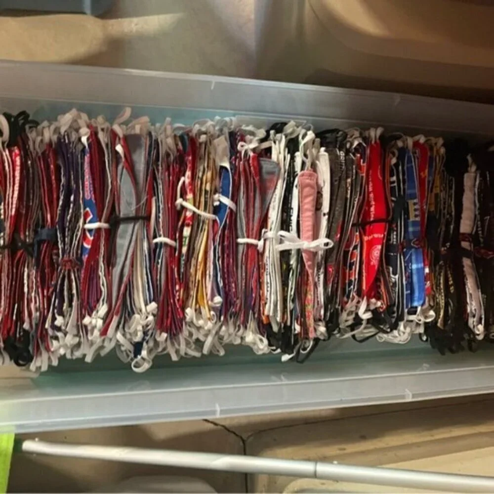 250 Adult 40 Child Face Masks Sports